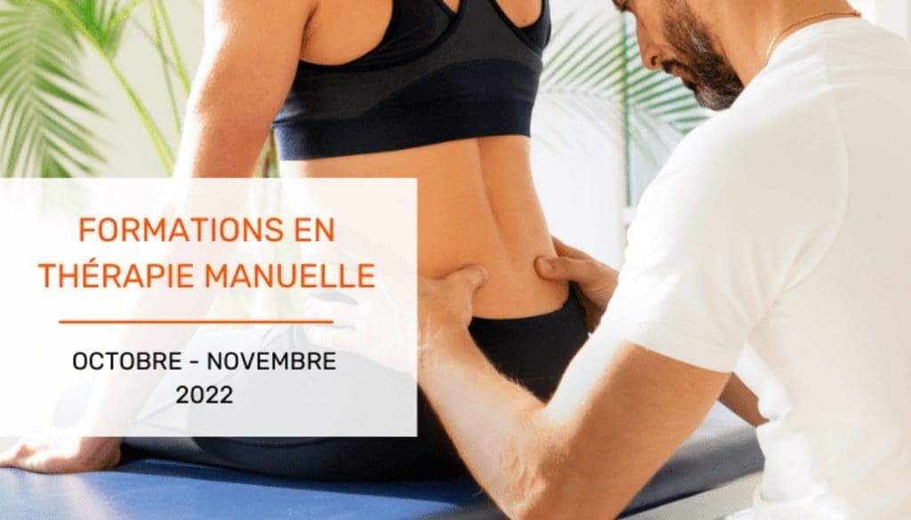 article ssk séminaires thérapie manuelle oct nov 2022