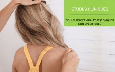 DOULEURS CERVICALES CHRONIQUES ARITICLE KINÉ