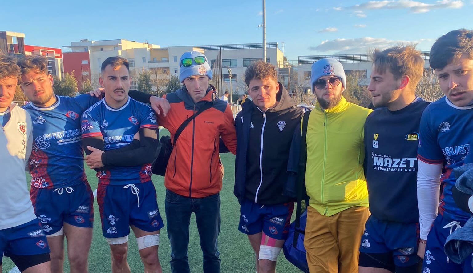 stage en equipe de rugby formation kiné sport