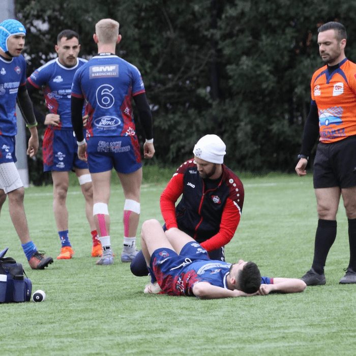 stage kiné sport equipe de rugby