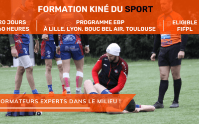 article pourquoi se former en kiné du sport