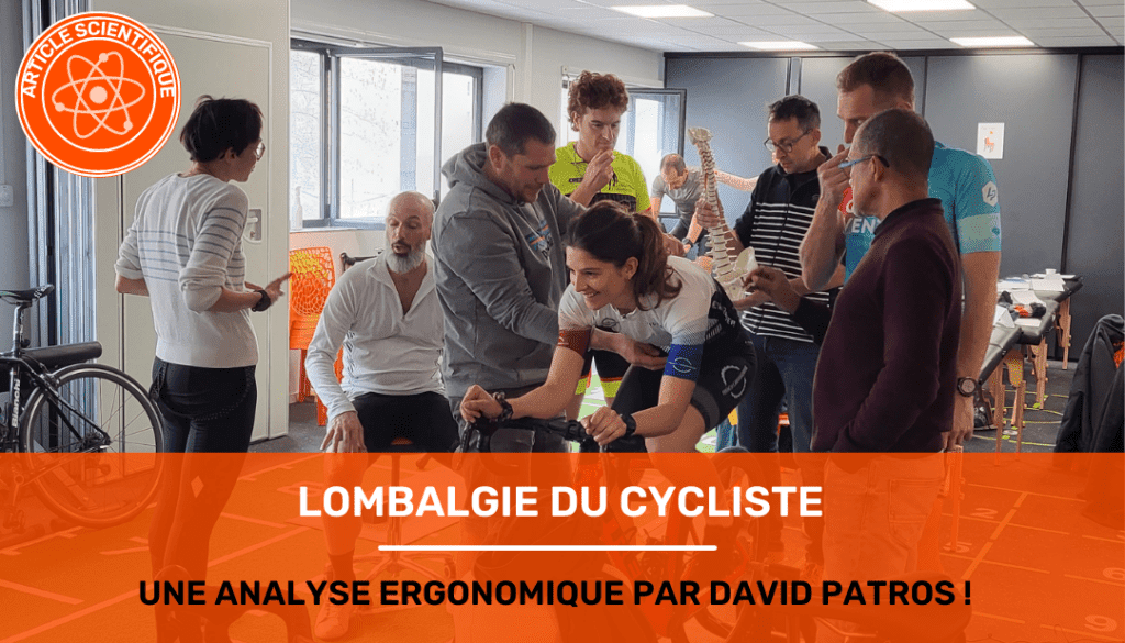 LOMBALGIE DU CYCLISTE UNE ANALYSE ERGONOMIQUE PAR DAVID PATROS ARTICLE SSK KINÉ