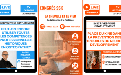 nos evenements ssk fin année 2023 webinar et congrès kiné