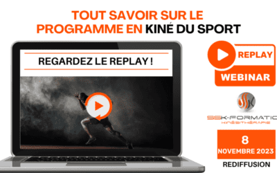 REPLAY WEBINAR TOUT SAVOIR SUR LE PROGRAMME EN KINÉ DFU SPORT