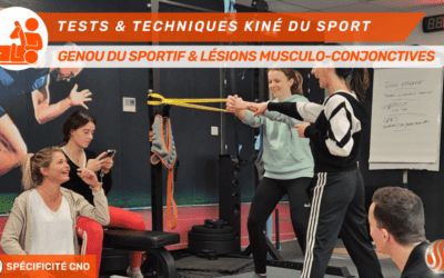 TESTS ET TECHNIQUES KINÉ DU SPORT GENOU DU SPORTIF ET LESIONS MUSCULO CONJONCTIVES