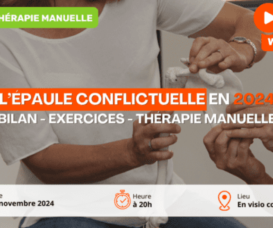 WEBINAR GRATUIT SSK L'épaule Conflictuelle en 2024 14 Nov