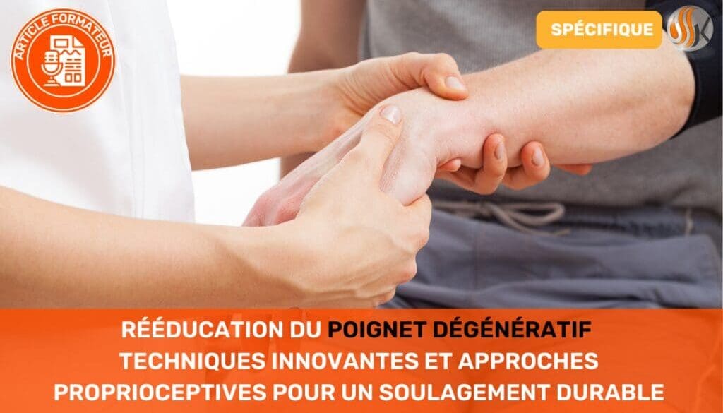 Rééducation du Poignet Dégénératif Techniques Innovantes et Approches Proprioceptives pour un Soulagement Durable