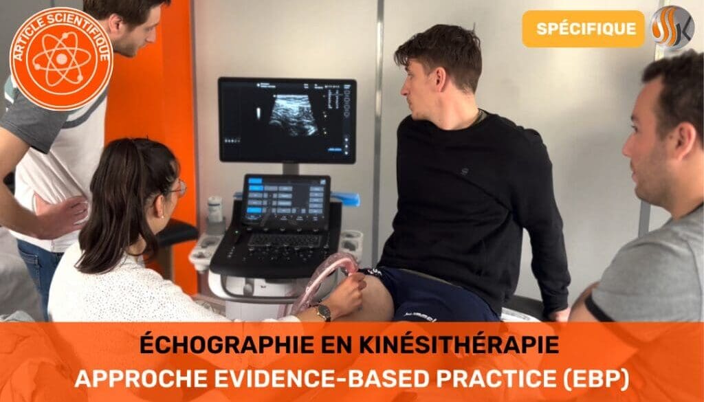 Échographie en kinésithérapie Approche Evidence-Based Practice (EBP)