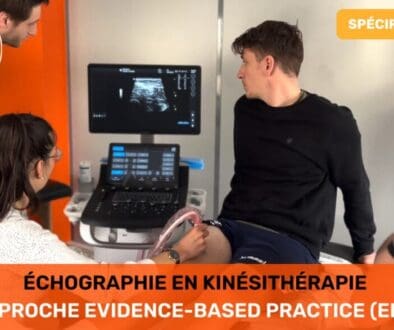 Échographie en kinésithérapie Approche Evidence-Based Practice (EBP)