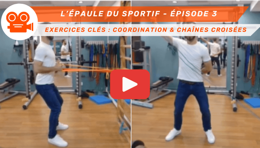 L’épaule du sportif Épisode 3 Coordination, Chaînes croisées et Scapula !