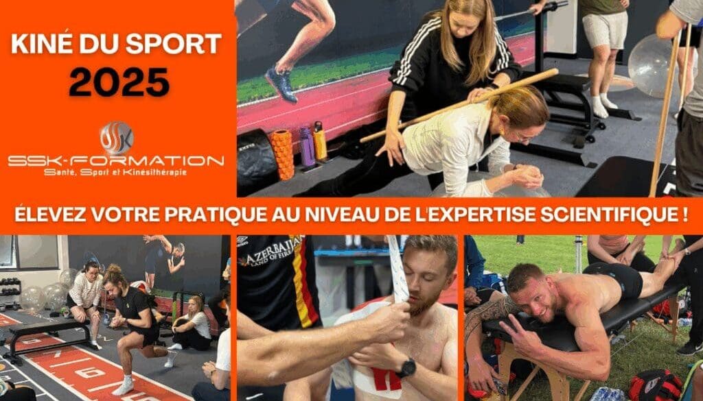 Kinésithérapie du Sport 2025 Élevez Votre Pratique au Niveau de l'Expertise Scientifique