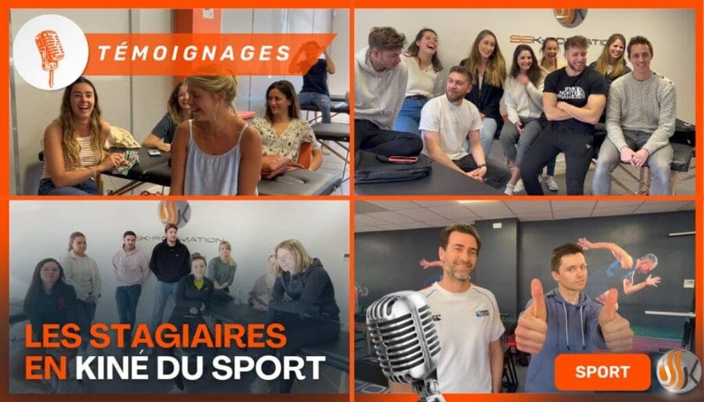 Quand les Kinés du Sport témoignent de l’impact de la formation SSK sur leur pratique quotidienne