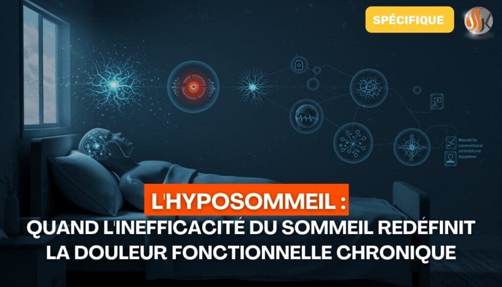 L'Hyposommeil Quand l'Inefficacité du Sommeil Redéfinit la Douleur Fonctionnelle Chronique