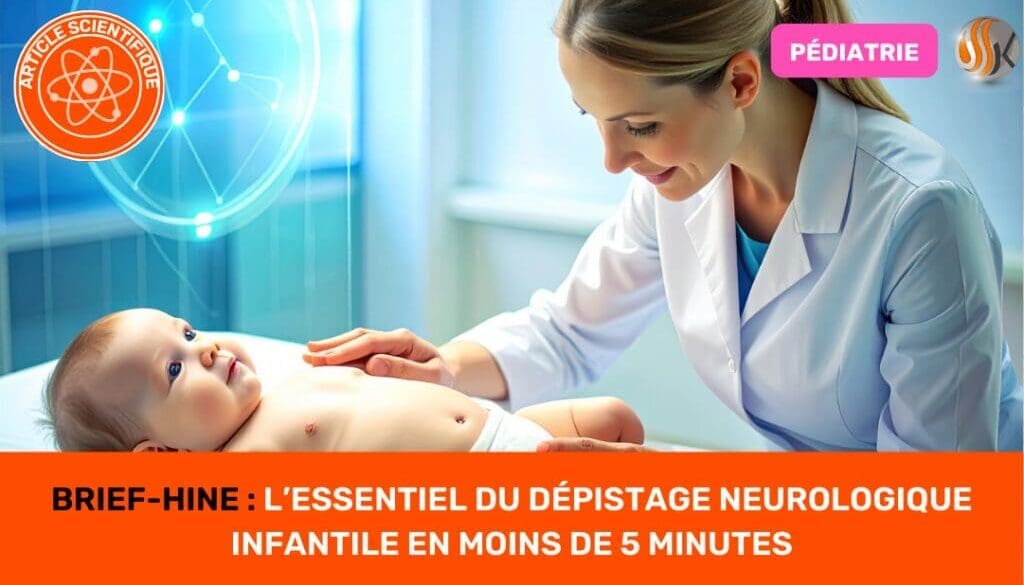 Brief-HINE L’essentiel du dépistage neurologique infantile en moins de 5 minutes
