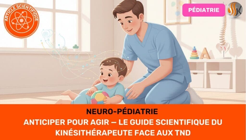 Neuro pédiatrie Anticiper pour Agir Le Guide Scientifique du Kinésithérapeute face aux TND