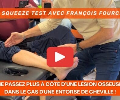Pied et Cheville Ne passez plus à côté d’une lésion osseuse dans le cas d'une entorse de cheville grâce à l’expertise de François Fourchet