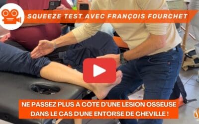 Pied et Cheville Ne passez plus à côté d’une lésion osseuse dans le cas d'une entorse de cheville grâce à l’expertise de François Fourchet