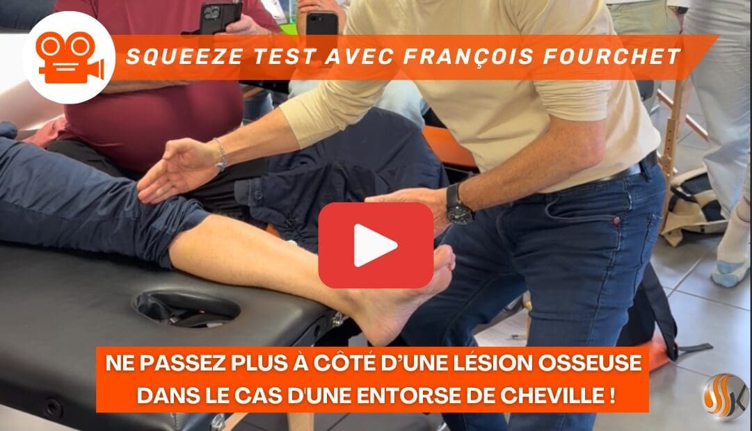 Pied et Cheville Ne passez plus à côté d’une lésion osseuse dans le cas d'une entorse de cheville grâce à l’expertise de François Fourchet