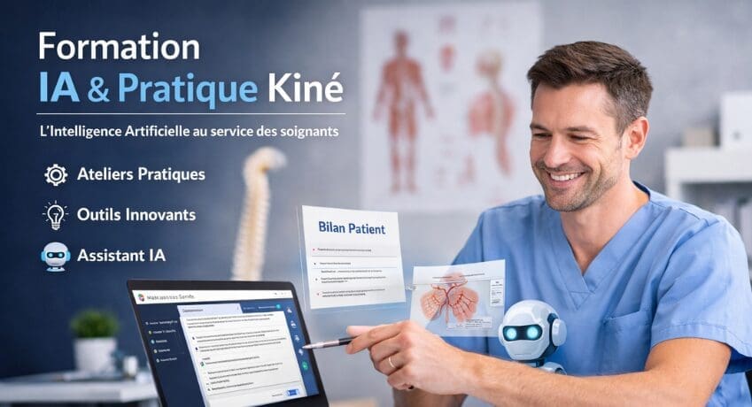 Formation L’IA en pratique pour les kinésithérapeutes (nouvelle formation)