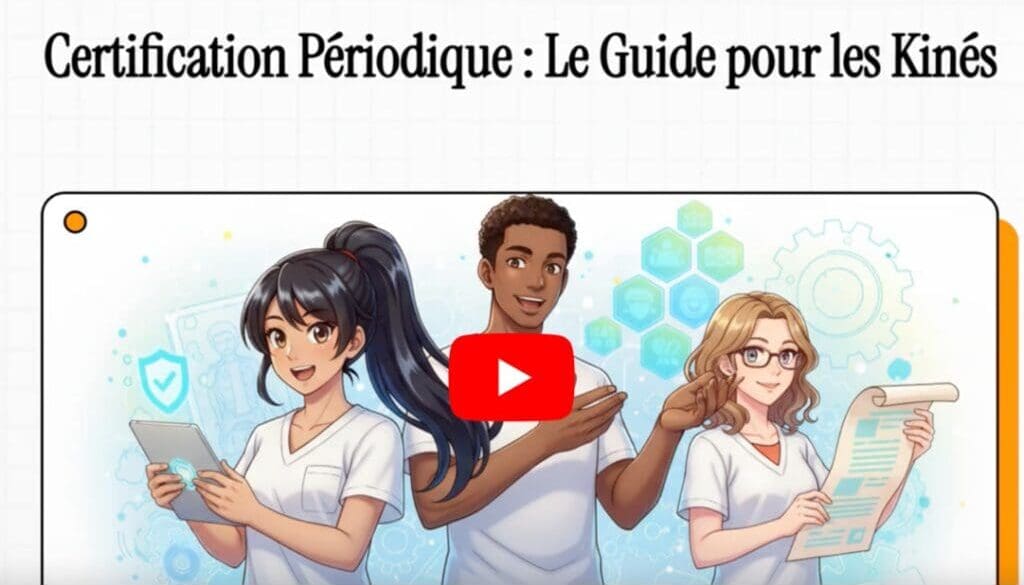 Kinésithérapeutes La nouvelle certification périodique est là Ce que vous DEVEZ savoir pour rester en règle