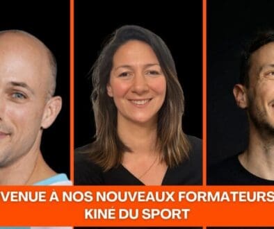 De la Science au Terrain Bienvenue à nos Nouveaux Formateurs SSK Kiné du Sport