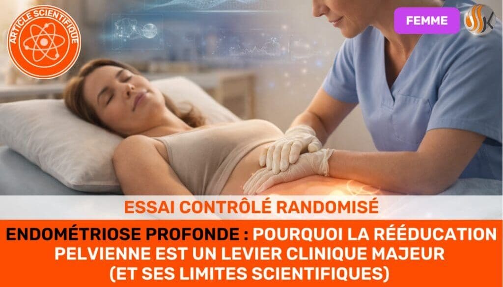 Endométriose Profonde Pourquoi la Rééducation Pelvienne est un Levier Clinique Majeur et ses Limites Scientifiques Un essai contrôlé randomisé