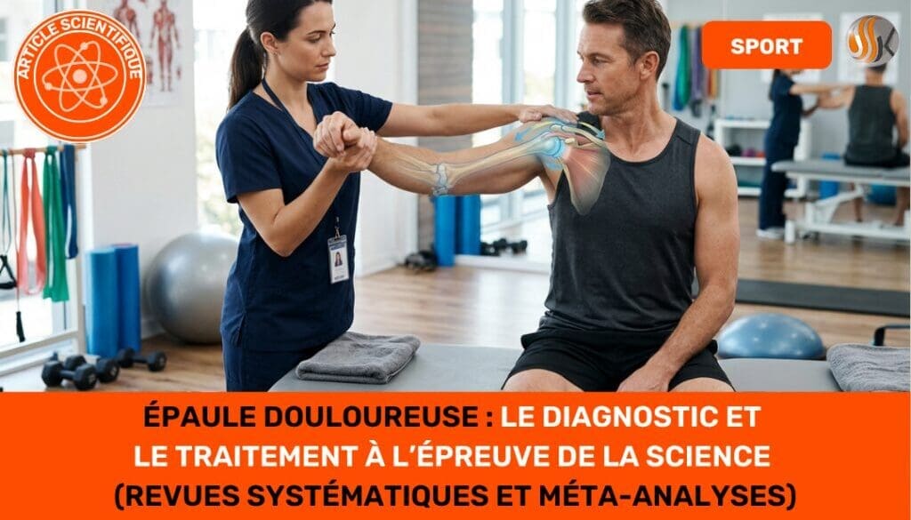 Épaule douloureuse Le diagnostic et le traitement à l’épreuve de la science revues systématiques et méta-analyses