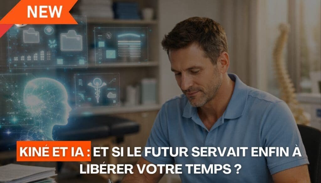 Kiné et Intelligence Artificielle Et si le futur servait enfin à libérer votre temps