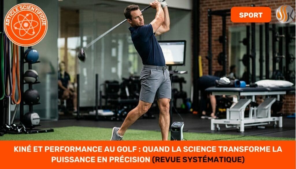 Kiné et Performance au Golf Quand la Science Transforme la Puissance en Précision (revue systématique)