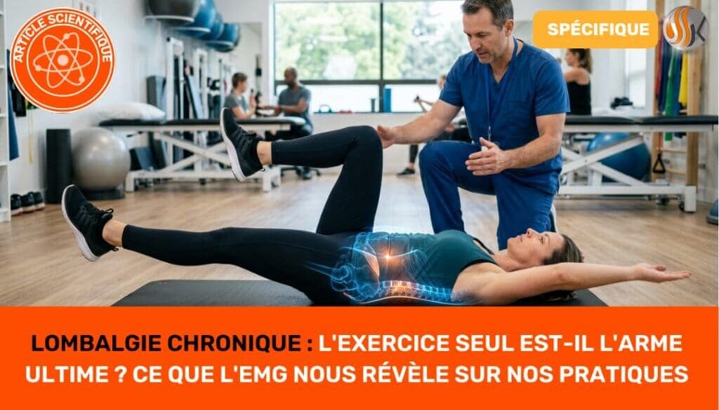 Lombalgie Chronique L'exercice seul est-il l'arme ultime ? Ce que l'EMG nous révèle sur nos pratiques 2026